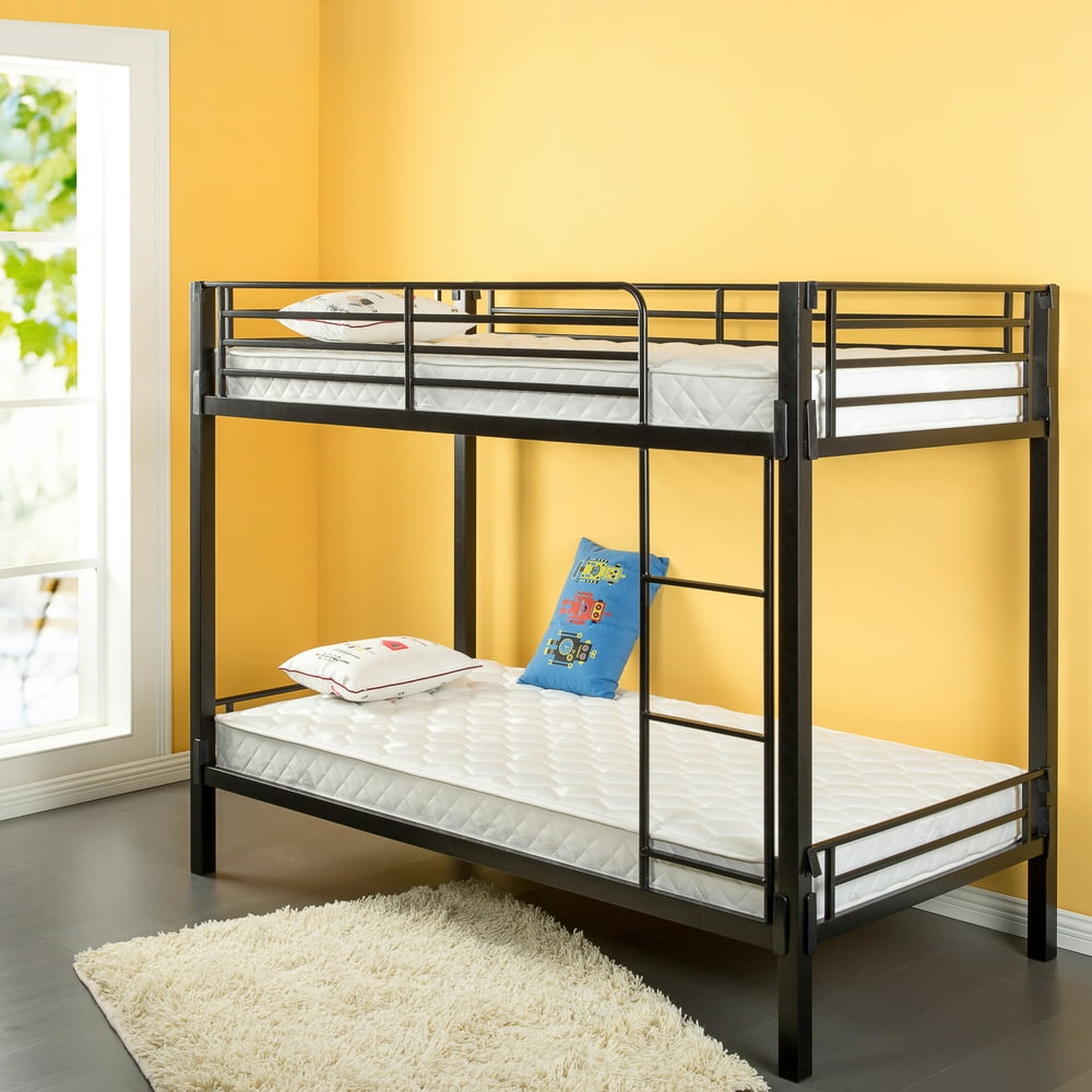 Zinus 6” Twin Innerspring Mattress 2 Piece Set for Bunk Beds Walmart