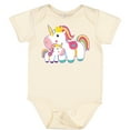 thumbnail image 3 of Inktastic Unicorn Lover Mom Daughter Grandma Grandchild Girls Baby Bodysuit, 3 of 5