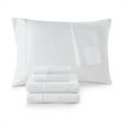 thumbnail image 5 of Madison Park Deep Pocket King Size Sheets 600 Thread Count 100% Pima Cotton White, 5 of 8
