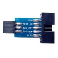 thumbnail image 3 of Carte adaptateur 10 broches vers 6 broches standard AVRISP USBASP STK500 Programmeur de module Convertisseur d'interface ISP, Maoww, 3 of 3