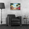 thumbnail image 3 of Epic Art 'Sea Breeze Path' by Chuck Pinson, Acrylic Glass Wall Art, 24"x16", 3 of 3