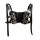 thumbnail image 3 of Doppelmesserholster Universelle Scheidentasche Cosplay Kostüm Requisiten Scheide Mittelalterliche Schultergürtelscheide Für Ritter Piraten Cosplay Negro Colco Titular de la correa para el hombro, 3 of 7