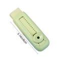 thumbnail image 3 of Ke1Clo Handy Eraser for Students, Soft Plastic Pencil Eraser, 3.15 Inch Rectangular Block for School Classroom, Smooth Clean Erasing for Graphite Pencil, 3 of 7