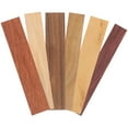 thumbnail image 1 of 6 pcs Replacement Wood Panels Wood Planks Textured Wooden Boards for DIY Garden Bench, 1 of 8