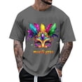 thumbnail image 1 of Ceisia Men's Summer Casual Printed Button-Up Turndown Collar/Lapel Gift Short Sleeve Shirt - Comfortable Daily Outdoor Wear, 1 of 5