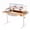 Light Rustic Brown, variant on 55.1 Inch Electric Standing Desk with 2 Drawers & Keyboard Tray, Adjustable Home Office Desk Ergonomic Sit to Stand Computer Desk with Hooks for Gaming & Work,White