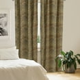 thumbnail image 2 of Ambesonne Retro Window Curtains, Scattered Arrows Pattern Art, Each 28" W x 95" L, Pale Coffee Dark Sepia, 2 of 4