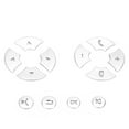 thumbnail image 4 of QIILU Car Mirror Protect Car Styling Steering Wheel Button Trim Cover Decor Replacement For Benz 2008‑2013 E C S, 4 of 8