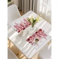 thumbnail image 5 of Red Eucalyptus Leaves Placemats Set of 6, Summer Botanical Weeping Wooden Placemats for Dining Table, Place Mats for Kitchen Tabletop, Waterproof Wipeable Dining Table Mats Set, 5 of 9