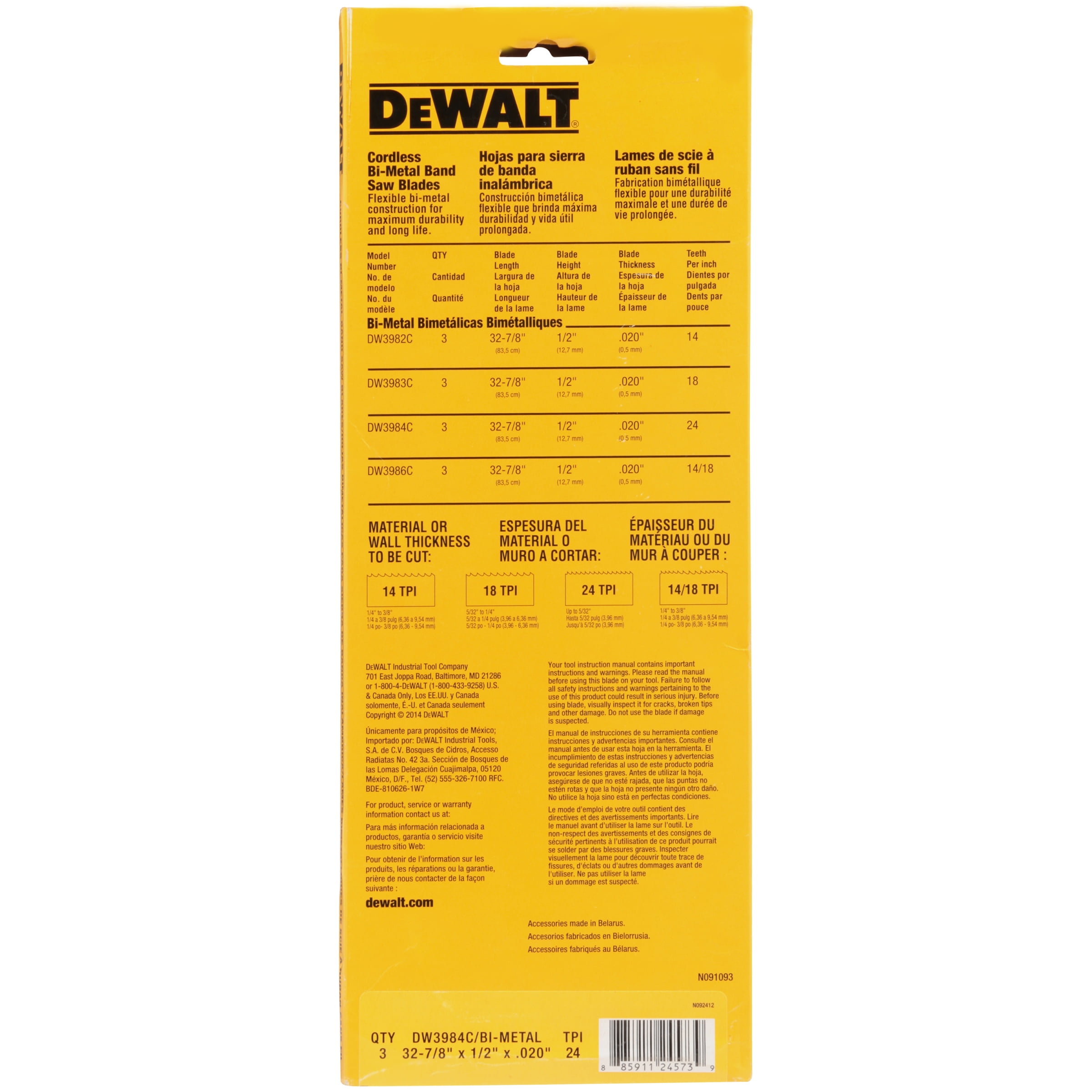 Dewalt dw3984c 2024
