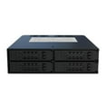 thumbnail image 1 of Cremax - ICY DOCK  Storage 4 in 1 SAS-SATA Hot Swap Backplane RAID Cage Black Retail, 1 of 1