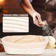 thumbnail image 3 of Banneton Bread Proofing Baskets - Round Banneton Sourdough Proving Baskets Natural Rattan Proofing Bread Basket Tools, 3 of 8