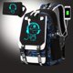 thumbnail image 2 of 1 Mochila Que Brilla En La Oscuridad, Bolsa De Grafiti Impresa, Mochila Escolar De Gran Capacidad Con Puerto De Carga USB, Mochila De Estudiante Para Hombres Y Mujeres, 2 of 4