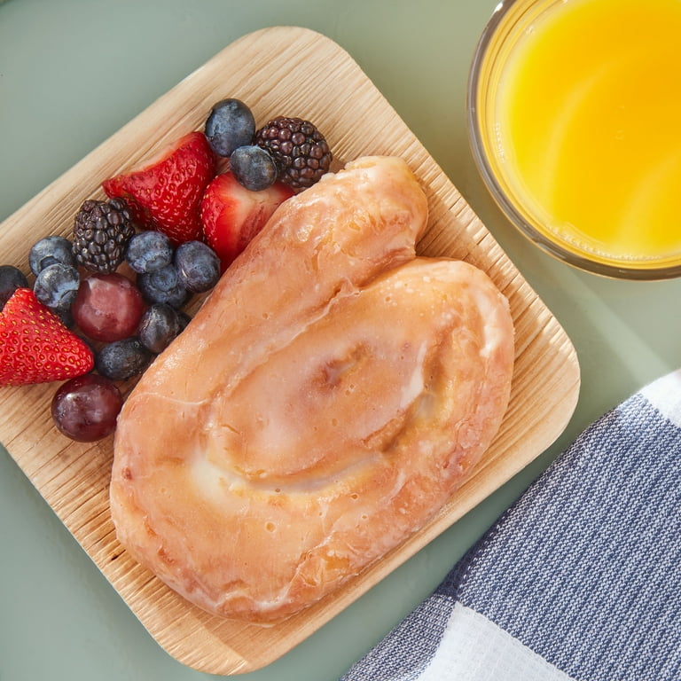 Great Value Big Glazed Honey Buns 3 oz each Pack of 8 individually