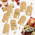 thumbnail image 4 of 140 Pieces Christmas Tags, Paper Lables Christmas Wrapping Tags Kraft Gift Decorations Tags with Twine Strings, 4 of 8