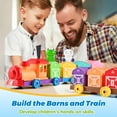 thumbnail image 5 of Faburo Toddler Montessori Learning Toys for 2 3 4 Year Old,Counting Matching Sorting Montessori Learning Toy,Christmas Birthday Gift for Baby Boys Girls, 5 of 8
