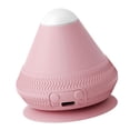 thumbnail image 3 of Masajeador de espalda eléctrico con bola de masaje vibratoria y calefacción para glúteos, espalda y cintura. Rosa, 3 of 8