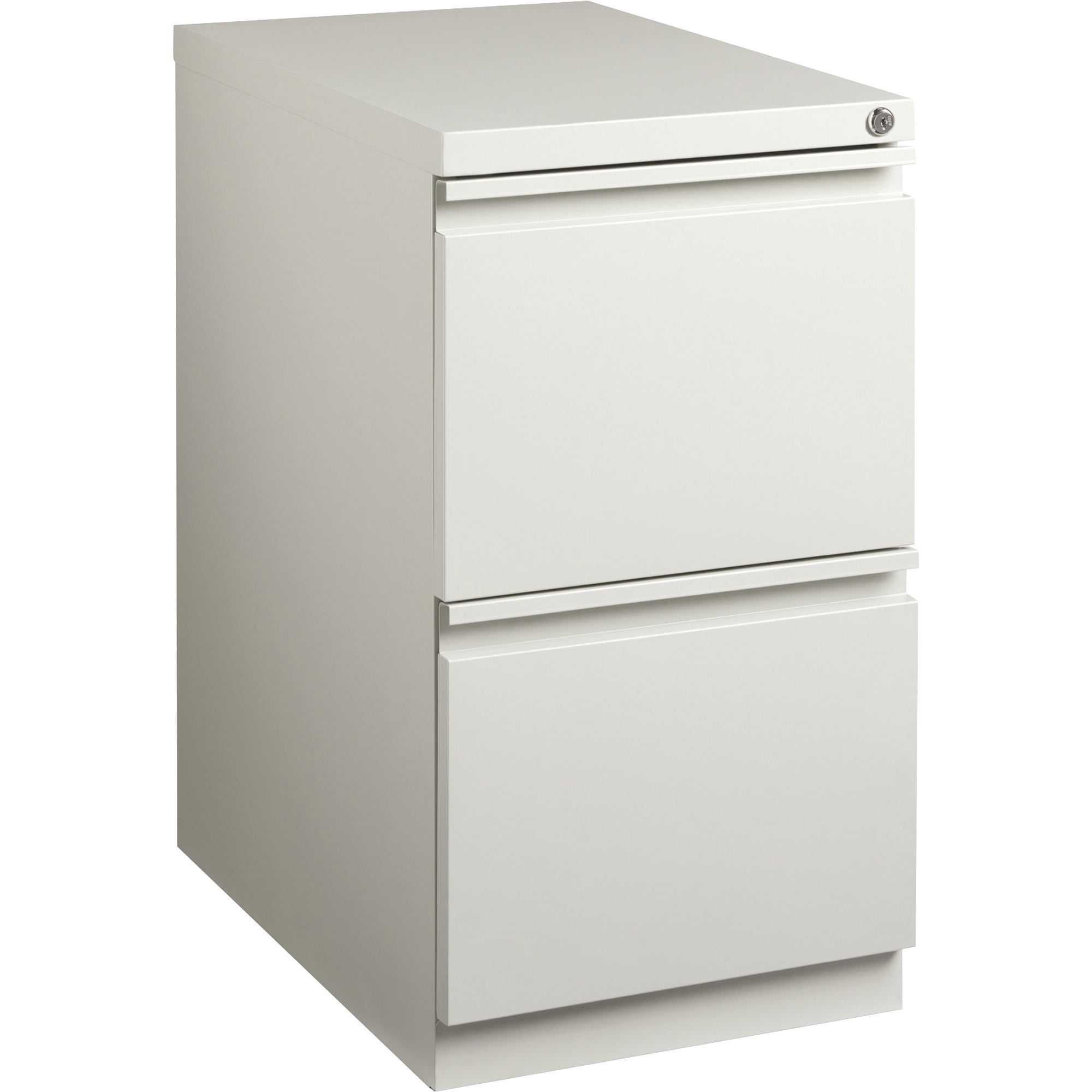 2 Drawers Vertical Steel Lockable Filing Gray
