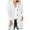 White, variant on Fiaer Womens Casual Long Knit Cardigan Sweaters Loose Button Down V-Neck Long Sleeve Trendy Tops With 2 Pockets White XL