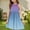 Purple, variant on Caywon Girls Tie-neck Neck Tiered Gradient Dress with Gathered Detail and Loose Cut, Sleeveless Summer Casual Sundress for Vacation and Everyday Trips