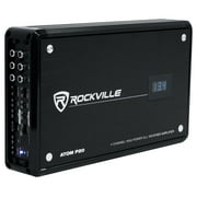 Rockville ATOM P20 Marine/ATV/Car Bluetooth Amplifier 1600w Peak/440w RMS 4 Channel w/ Volt Meter