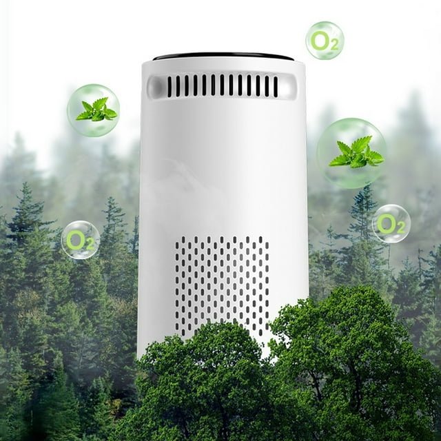 PEONAVET Air Purifier Air Purifier Mini PurifierPortable Home Filter USB Connection Activated Carbon Fresh Smogger for Car Office Desktop