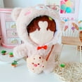 thumbnail image 4 of 7.8" Idol Doll Clothes Stray Kids Stuffed Animal Cute Cartoon Jumpsuit Messenger Bag Canvas Shoes Toy, 4 of 6