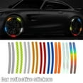 thumbnail image 7 of Car Tire Rim Reflective Sticker Night Warning Strip Motorcycle Auto Bike Decals Wheel Stickers Hub Reflector, 7 of 7