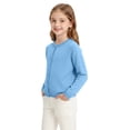 thumbnail image 4 of Grblisyd Girls Cardigan Sweater School Uniforms Button Long Sleeve Knit Tops Back to School Clothes, 4 of 7