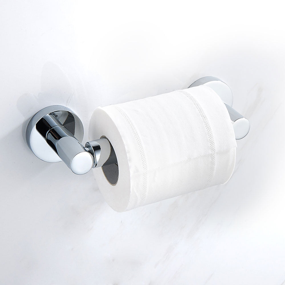 Toilet Roll Paper Phone Holder Bathroom Cloakroom Storage with Shelf Household