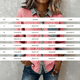 thumbnail image 4 of Women's Denim Patchwork Long Sleeve Shirt, Knit Collar Button Down Blouse, Casual Chic Pullover Top for Daily Wear, Weekend Outings and Easy Styling Khaki L, 4 of 10
