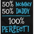 thumbnail image 2 of Cute Mommy and Daddy are Perfect Toddler Boy Girl T Shirt Infant Toddler Brisco Brands 4T, 2 of 6