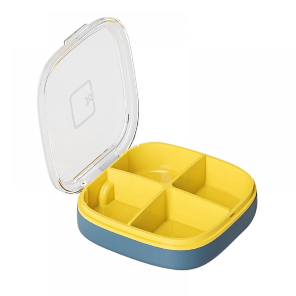 Small Travel Pill Box Purse Pill Organizer Travel Pill Case Moisture