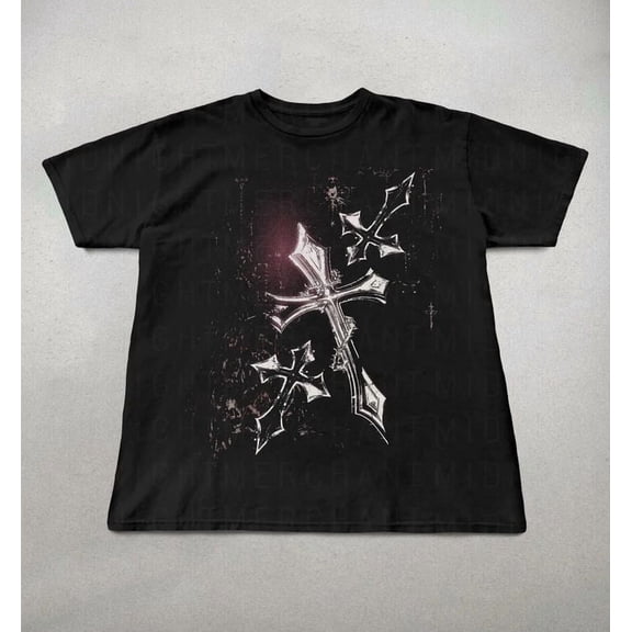 Cool grunge graphic T-Shirt, Sizes S-5XL - Gategoo