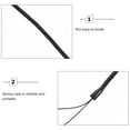 thumbnail image 2 of Raindrops Elastic Stylus Pen Tether Black Plastic Anti-Lost Rope 8 Pieces for Tablets and Smartphones, 2 of 6