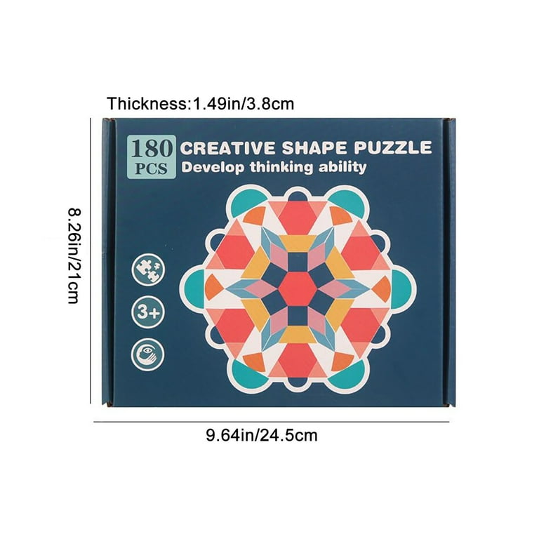 xaoyunyn Wooden Educational Puzzle for Early Childhood Development