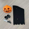 thumbnail image 4 of LYINGF Halloween Pumpkin Mask & Hat Set - Removable Kawaii Costume for 15cm/17cm Designer Dolls, Seasonal Outfit with Pumpkin Accessories (Doll Not Included)​​, 4 of 4