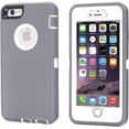 thumbnail image 1 of Entronix Funda Resistente para iPhone 11 Pro Max, Triple Capa a Prueba de Golpes y Protección contra Caídas, Gris, 1 of 6