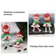 thumbnail image 5 of Wosthever Adornos para árboles de Navidad Interesante Tamaño pequeño Interior Exterior Navidad Colgante Decoración Accesorios Ventana Chico, 5 of 6
