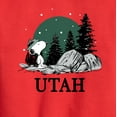 thumbnail image 3 of Peanuts - Snoopy Utah - Toddler And Youth Crewneck Fleece Sweatshirt, 3 of 6