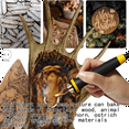 thumbnail image 4 of , Wood Burning Tool, Digitally Adjustable Temperature Wood Burner Kit, Wood Burner Tool Kit US Plug, 4 of 6