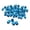 bleu, variante sur deevoka 100 Pcs Perles Ovales en Bois Perles Baril pour la Maison Entretoise Perles en Vrac Fait Main pour Pendentifs Brun