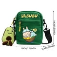 thumbnail image 3 of rollback 1pc Shoulder Messenger Phone Bag Summer Crossbody Bag Bag Shoulder Bag Wallet Mobile Phone Crossbody Bag Summer Handbag Canvas Mini Student Handbag.Doll Bag, 3 of 4