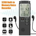 thumbnail image 3 of Voice Activated Mini Digital Sound Audio Recorder Dictaphone MP3 Player 8/16/32G, 3 of 9