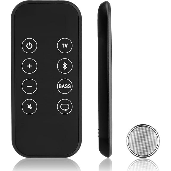 Remote Control for Bose Solo 5 10 15 Series II TV Sound System/ 732522-1110 418775 431974 845194 838309-1100 TV Soundbar Sound System with CR2025 Battery Inside