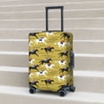 thumbnail image 6 of Susaid Horsemen In Horseraces Print Elastic Washable Suitcase Cover with Hidden Zipper, Fits 18-32 Inch Luggage for Protection During Travel-X-Large, 6 of 7