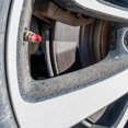 thumbnail image 3 of Motoforti Tire Valve Stem Caps Car Accessories Aluminum Alloy Red 4 Pcs, 3 of 7
