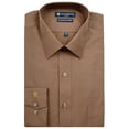 thumbnail image 1 of Manchester Camisa de Vestir Regular Fit  Cafe, 18" Cuello 35" Manga Manchester 5004W, 1 of 4