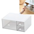 thumbnail image 3 of Large Desk Organizer Drawers, Transparent Stylish Convenient Ample Space Cosmetic Storage Bins  for Bathroom, 3 of 7