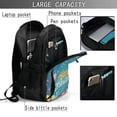 thumbnail image 4 of Balery Happy Easter Mochila con carga USB para hombre y mujer - Mochila impermeable y antirrobo para portátil con puerto USB para viajes, trabajo, estudios y universidad, 4 of 7
